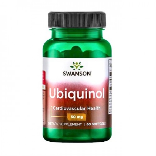 Ubiquinol 50mg 60 Sgels - Swanson Ubiquinol 50mg 60 Sgels - Swanson