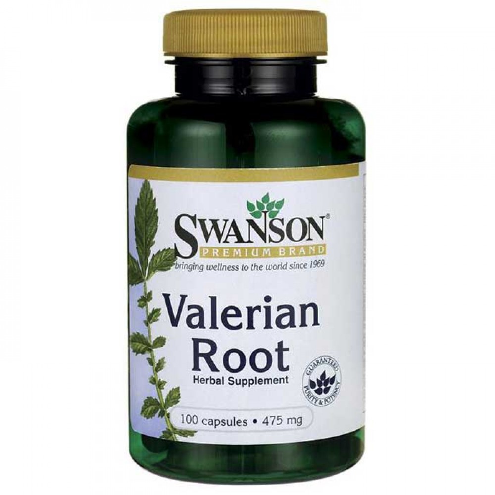 Valerian Root 475mg 100 caps - Swanson / Βαλεριάνα
