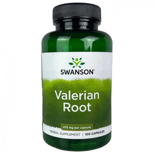 Valerian Root 475mg 100 caps - Swanson / Βαλεριάνα