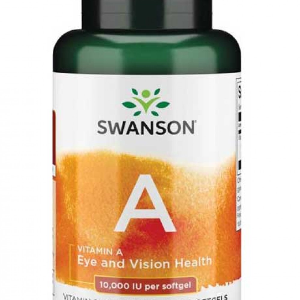 Vitamin A 10.000iu 250 softgels - Swanson