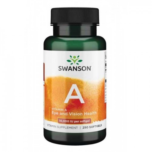 Vitamin A 10.000iu 250 softgels - Swanson Vitamin A 10.000iu 250 softgels - Swanson