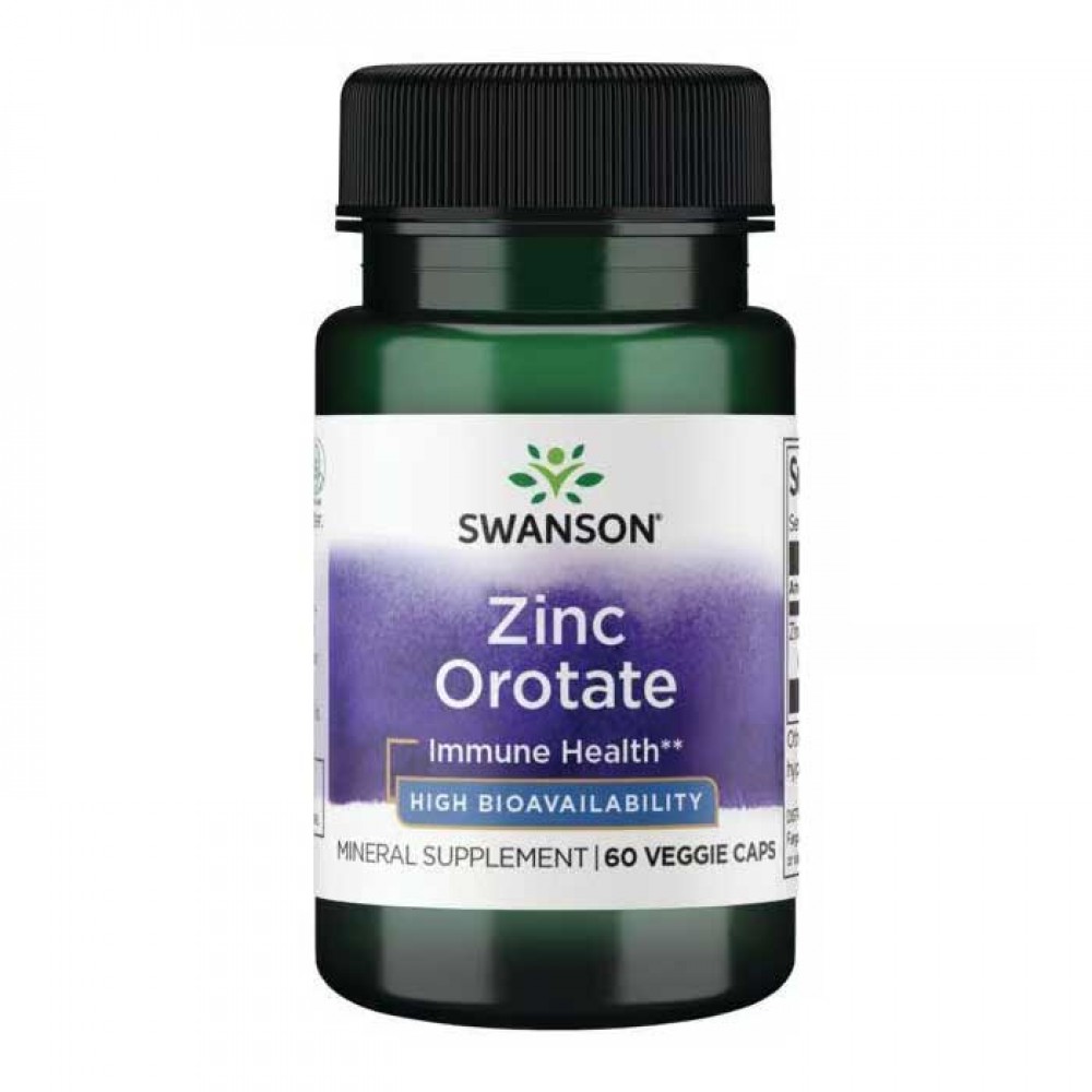 Zinc Orotate 60 vcaps - Swanson