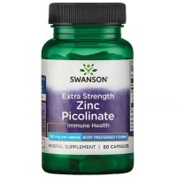 Zinc Picolinate 50 mg 60 caps Extra Strength - Swanson