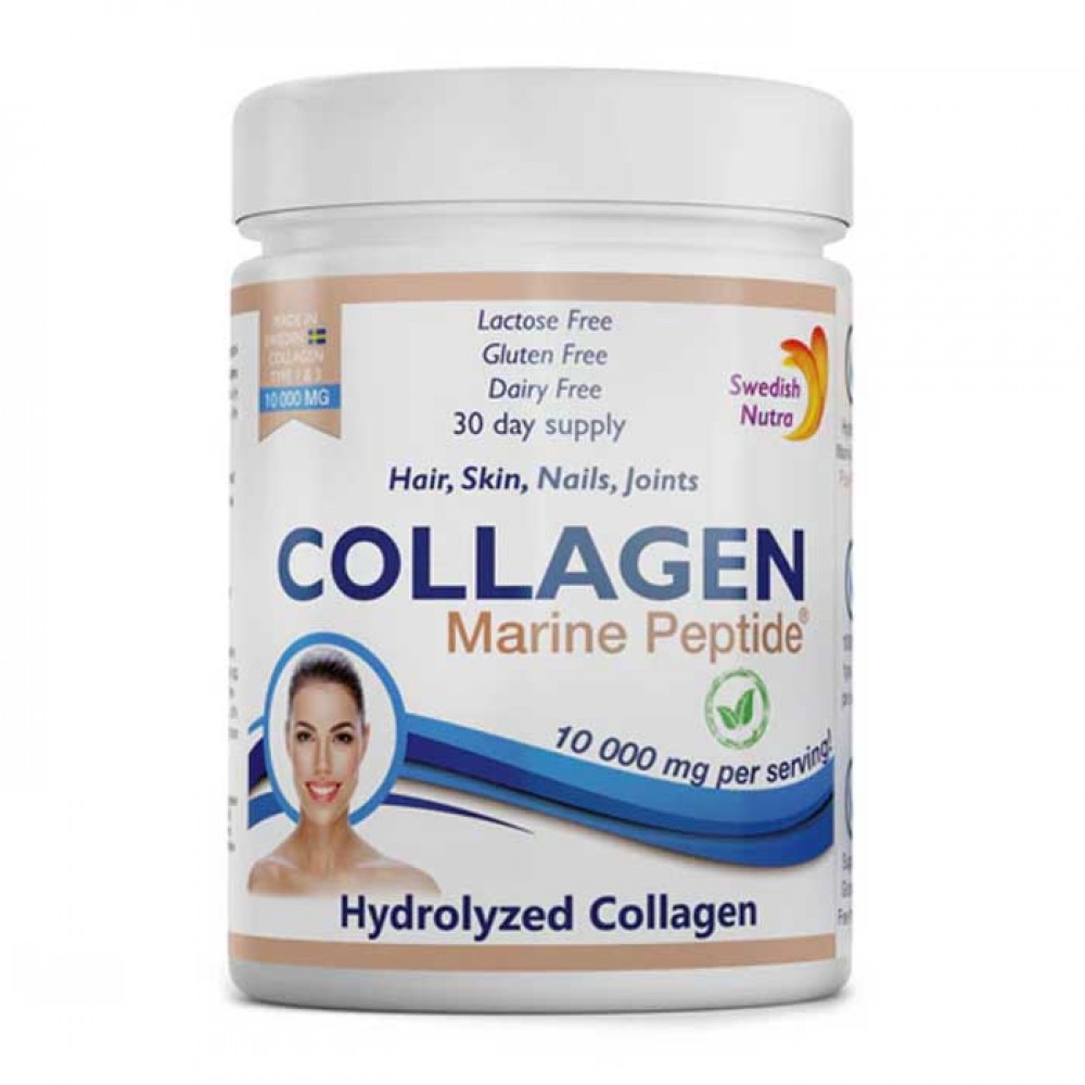 Collagen Marine Pure Peptide 300g - Swedish Nutra