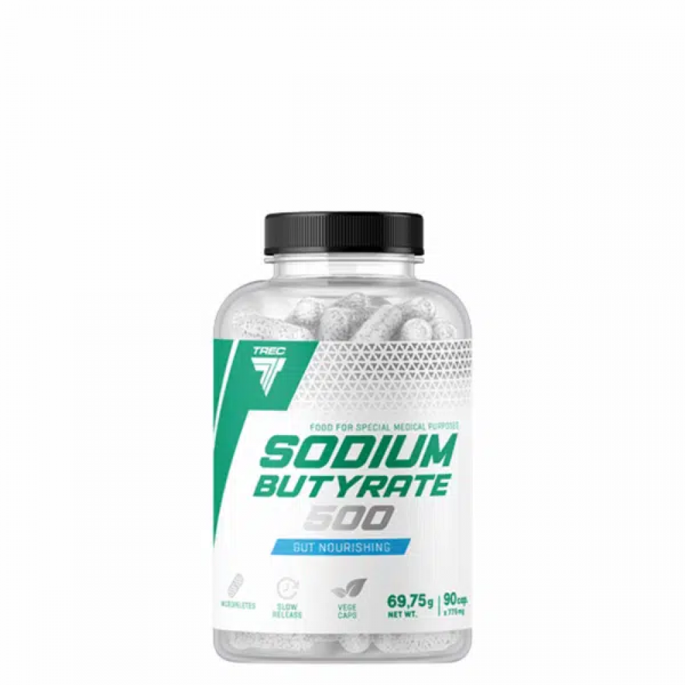 Sodium Butyrate 500mg 90caps Trec Nutrition