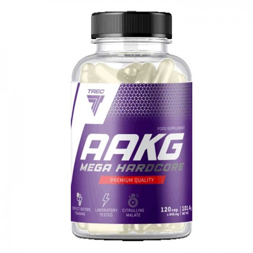AAKG Mega Hardcore 120 caps - Trec AAKG Mega Hardcore 120 caps - Trec