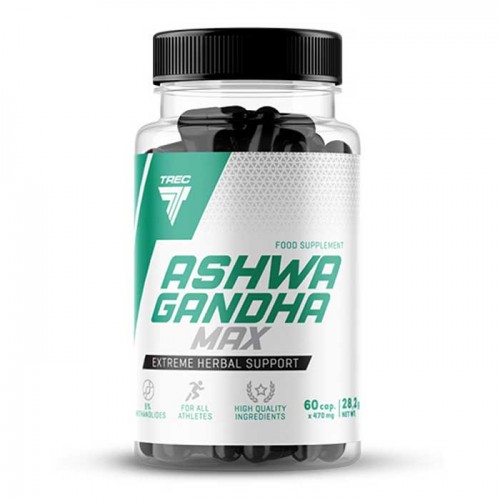 Ashwagandha MAX 60 caps - Trec Nutrition Ashwagandha MAX 60 caps - Trec Nutrition