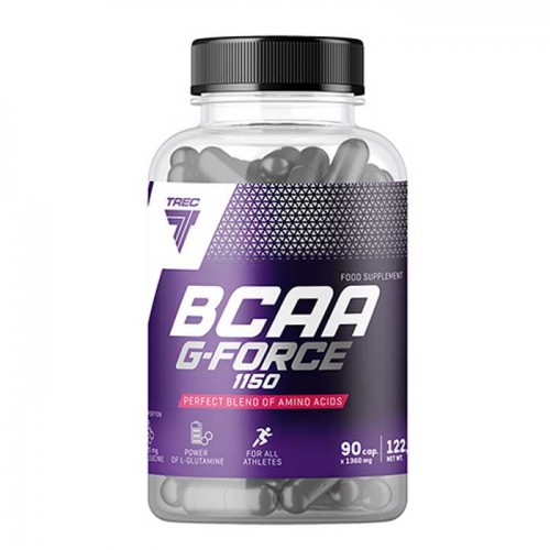 BCAA G-Force 1150 90 caps - Trec Nutrition BCAA G-Force 1150 90 caps - Trec Nutrition