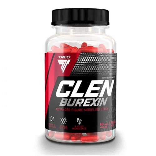 ClenBurexin - 90 caps - Trec Nutrition / Θερμογεννετικός Λιποδιαλύτης ClenBurexin - 90 caps - Trec Nutrition / Θερμογεννετικός Λιποδιαλύτης