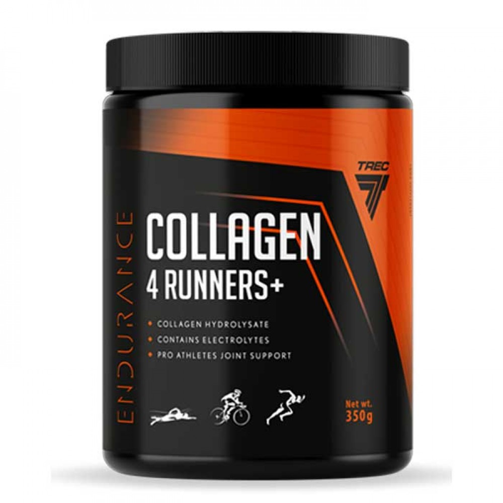 Collagen 4 Runners+ 350g - Trec Endurance / Orange Collagen 4 Runners+ 350g - Trec Endurance