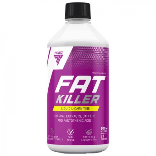 Fat Killer Liquid L-Carnitine 500ml - Trec Nutrition Fat Killer Liquid L-Carnitine 500ml - Trec Nutrition