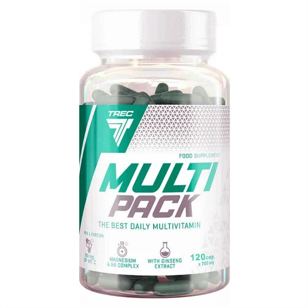 Multi Pack Advanced Daily Multivitamin 120caps - Trec Nutrition