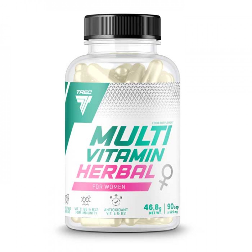 Multi Vitamin Herbal For Women 90 caps - Trec Nutrition