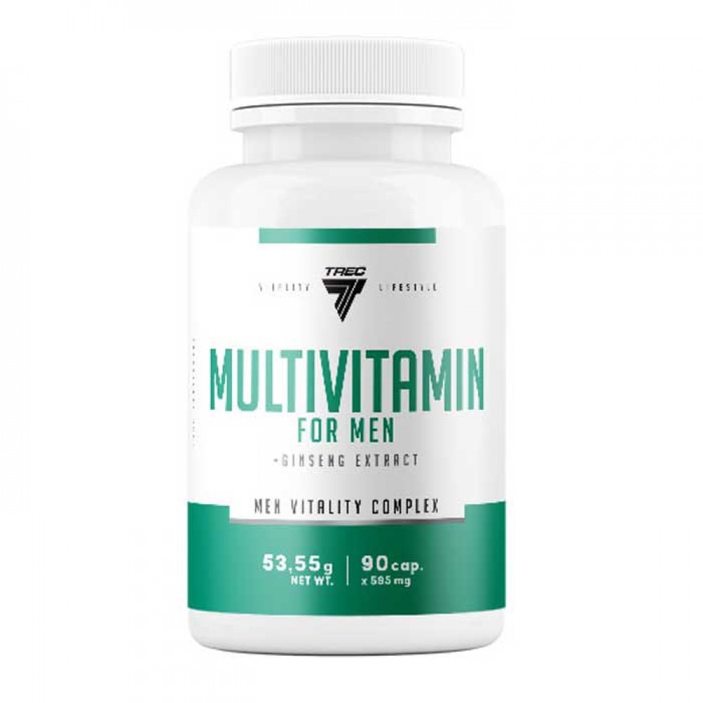 Multi Vitamin For Men  90 caps - Trec Nutrition