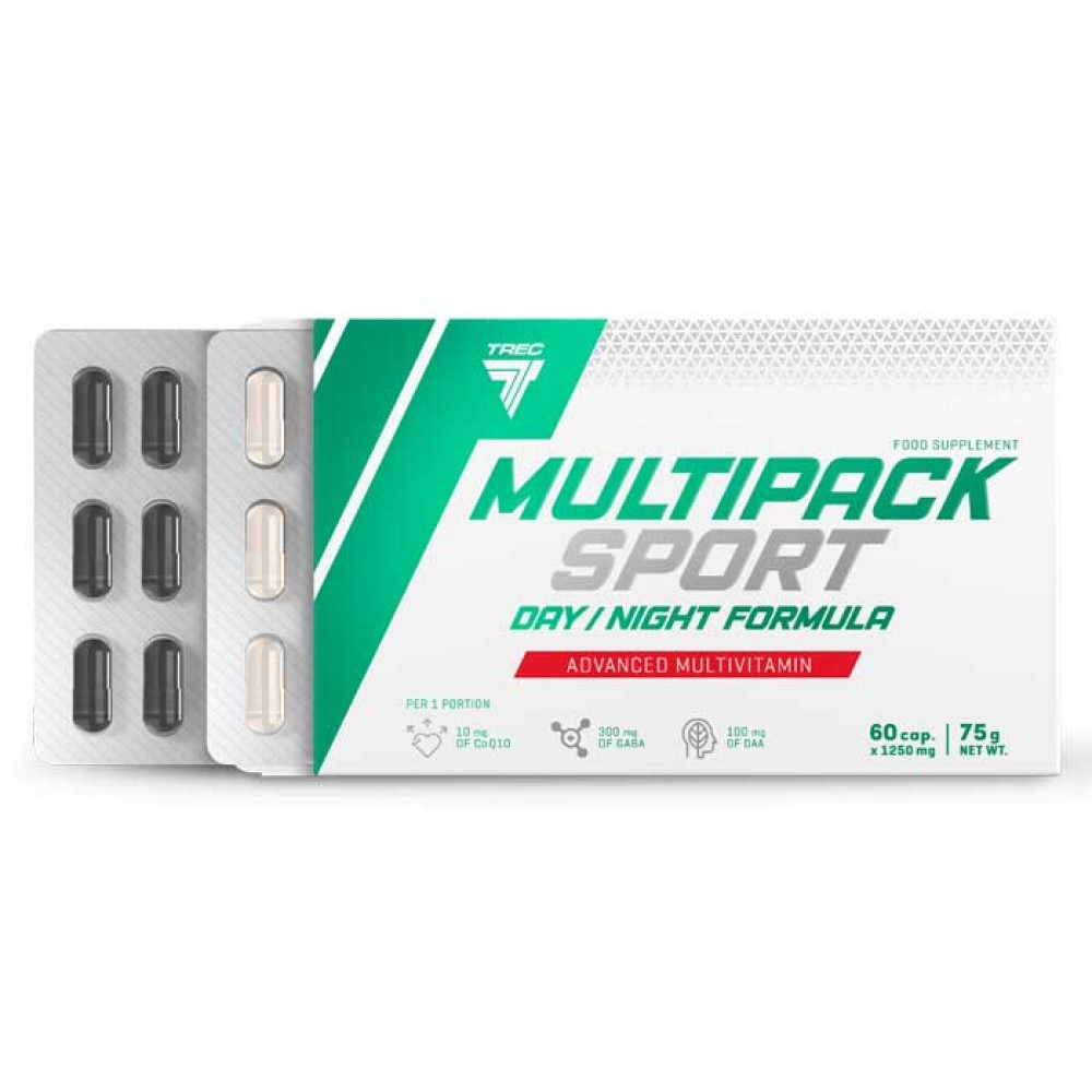 Multipack Sport Day & Night Formula - 60 caps - Trec Nutrition