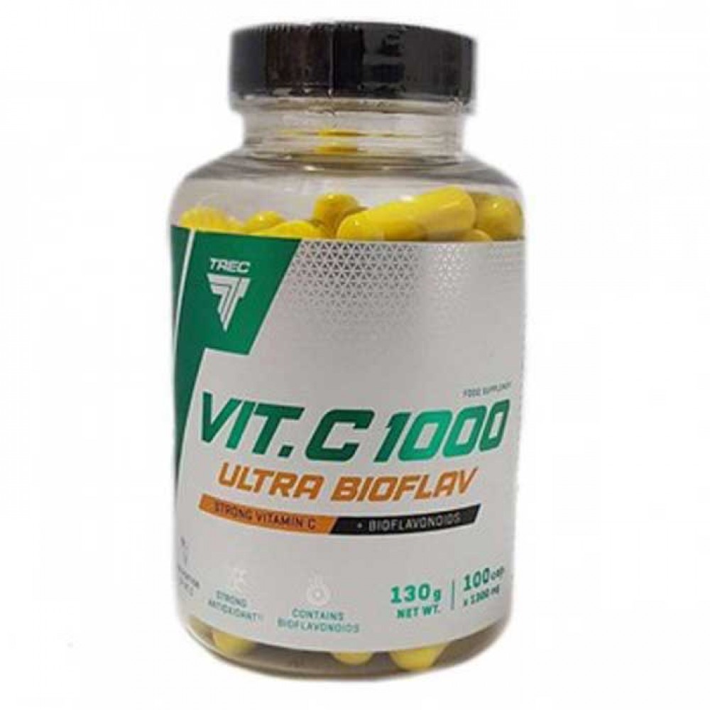Vit. C 1000 Ultra Bioflav 100 caps - Trec Nutrition / Βιταμίνη C