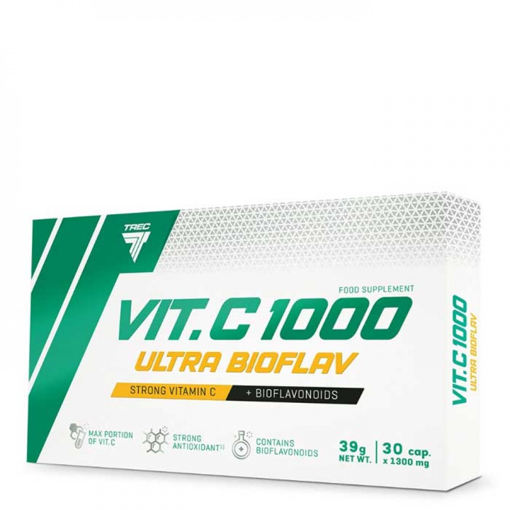 Vit. C 1000 Ultra Bioflav 30caps - Trec Nutrition / Βιταμίνη C
