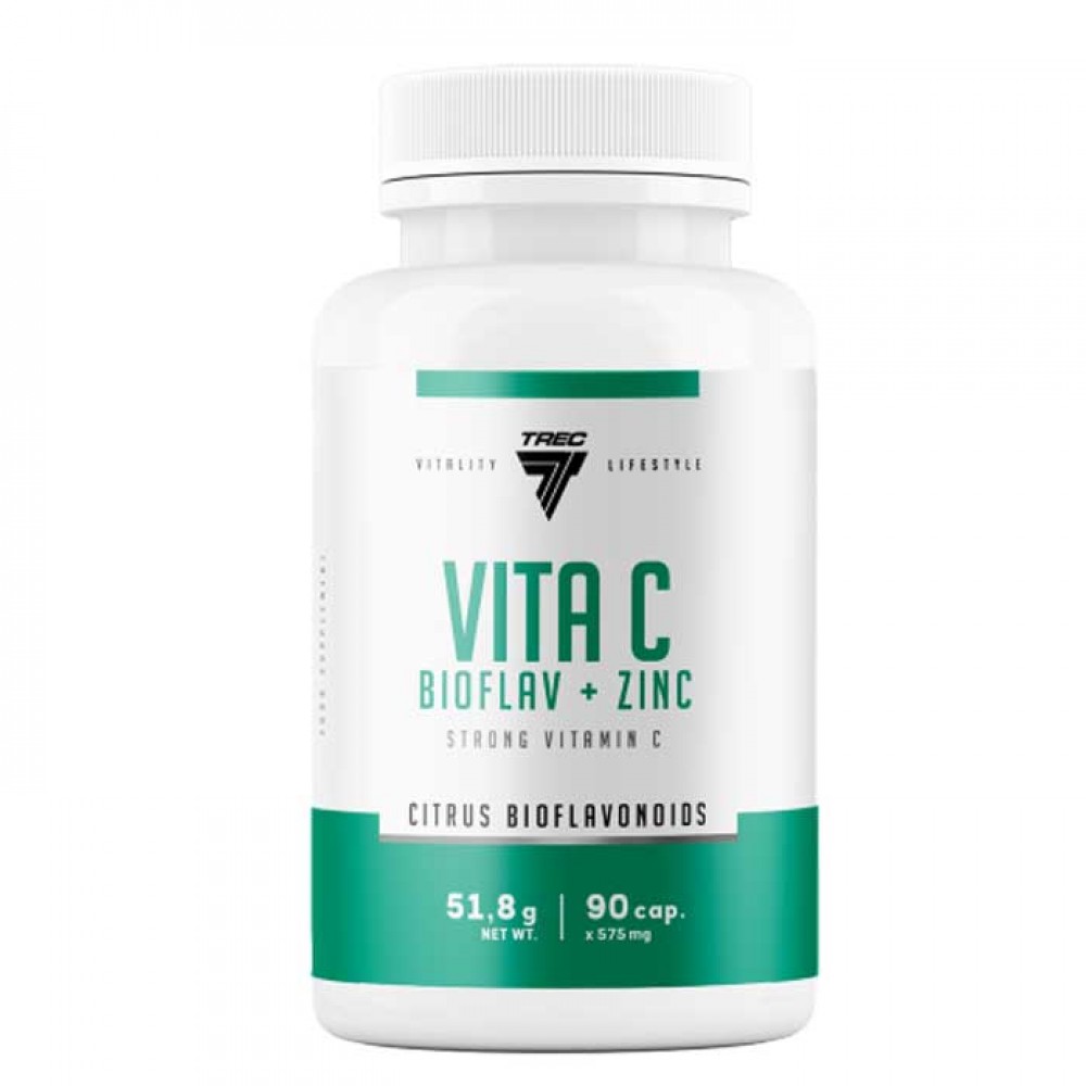 Vitamin C Bioflavine + Zinc 90 caps - Trec