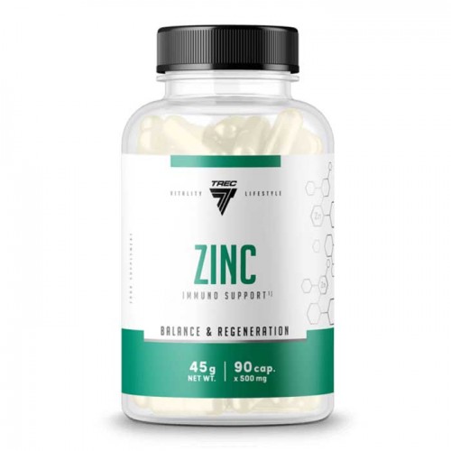 Zinc 90 caps - Trec Nutrition / Ψευδάργυρος Zinc 90 caps - Trec Nutrition / Ψευδάργυρος