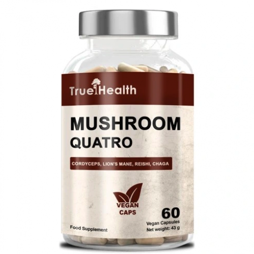 Mushroom Quatro 60 caps - True Health