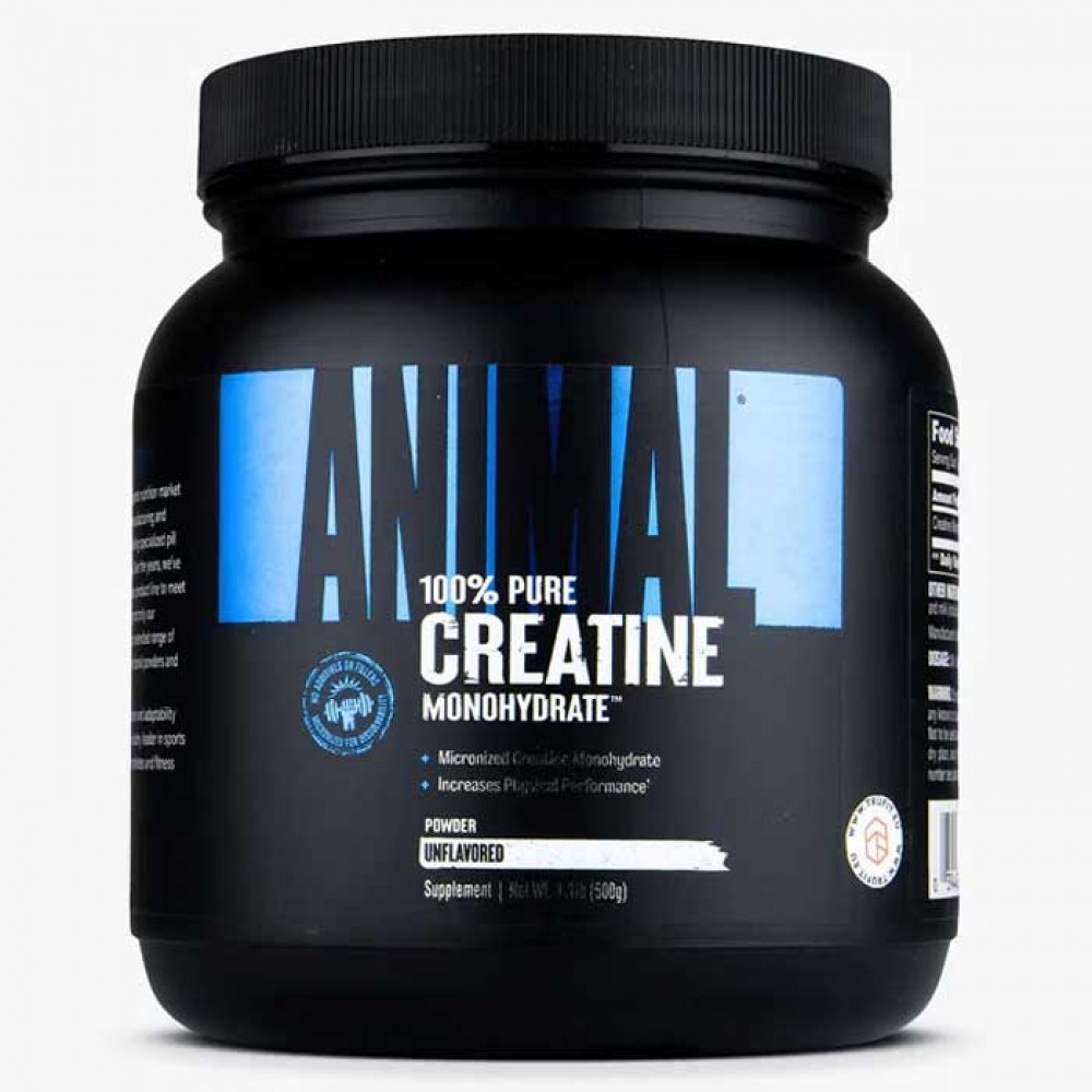 Animal Pure Creatine Monohydrate Unflavoured 500gr - Universal