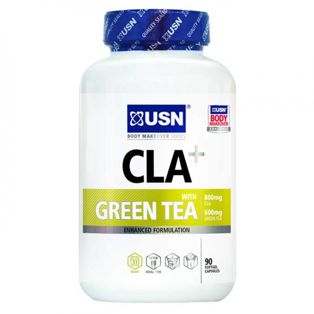 CLA Green Tea USN 90 κάψουλες / Λιποδιαλύτης - CLA