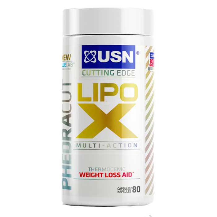 Phedra Cut Lipo X 80 caps - USN