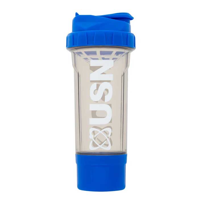 Tornado Shaker 750ml - USN / Διαφανές με μπλε καπάκι