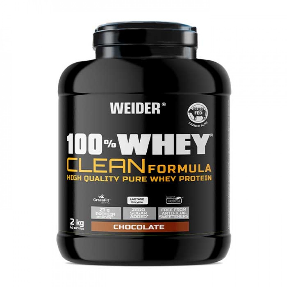 100% Whey Clean Formula 2kg - Weider