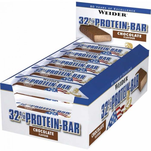 32% Protein Bar 60g x12 - Weider / Μπάρα Πρωτεΐνης 32% Protein Bar 60g x12 - Weider / Μπάρα Πρωτεΐνης