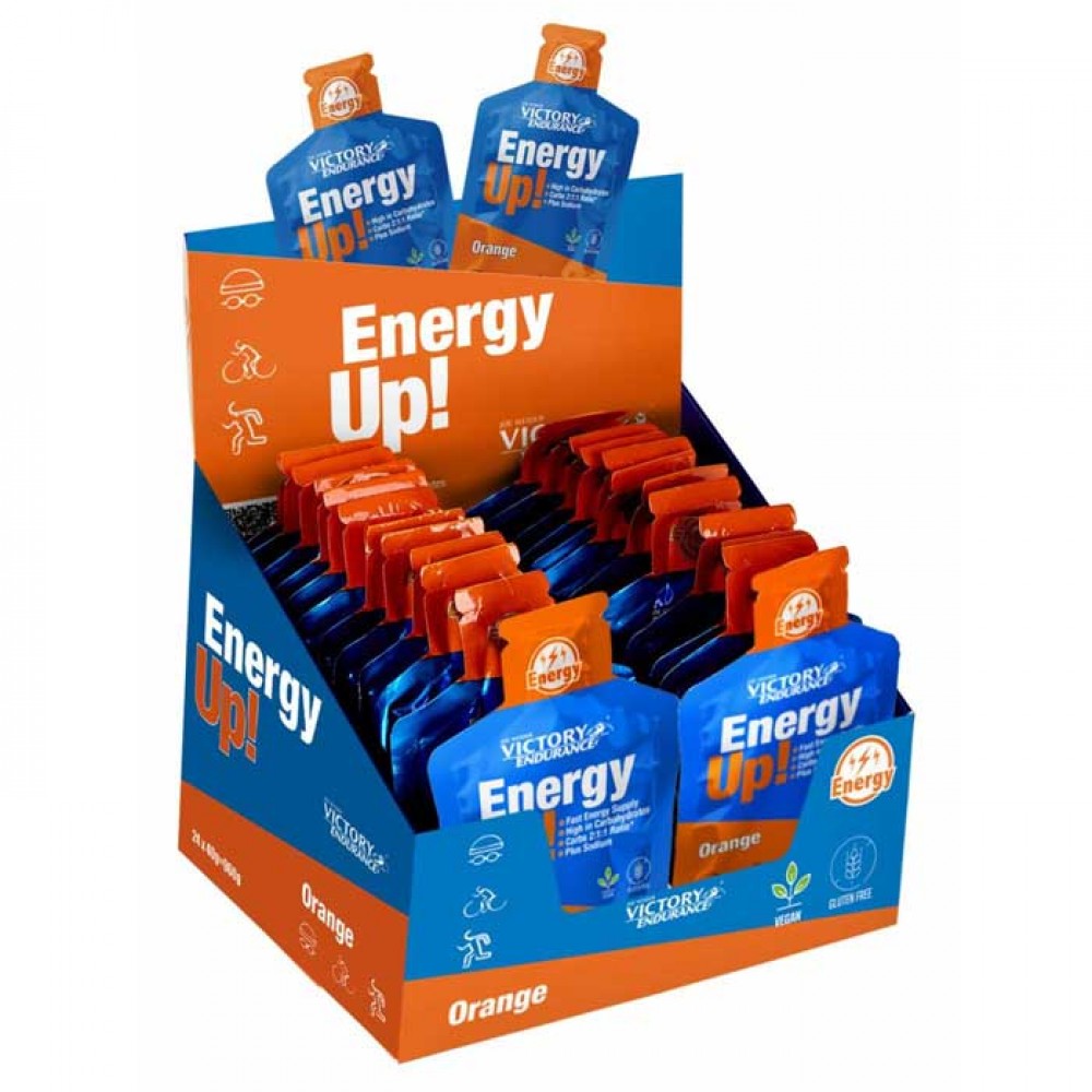 Energy Up Gel 40γρ x 24 - Weider Victory Endurance Energy Up Gel 40γρ x 24 - Weider Victory Endurance