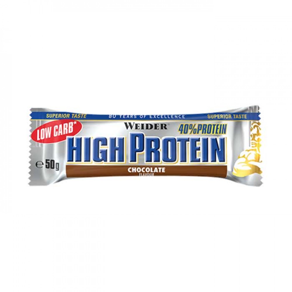 High Protein Bar 50gr - Weider / Μπάρα Πρωτεΐνης