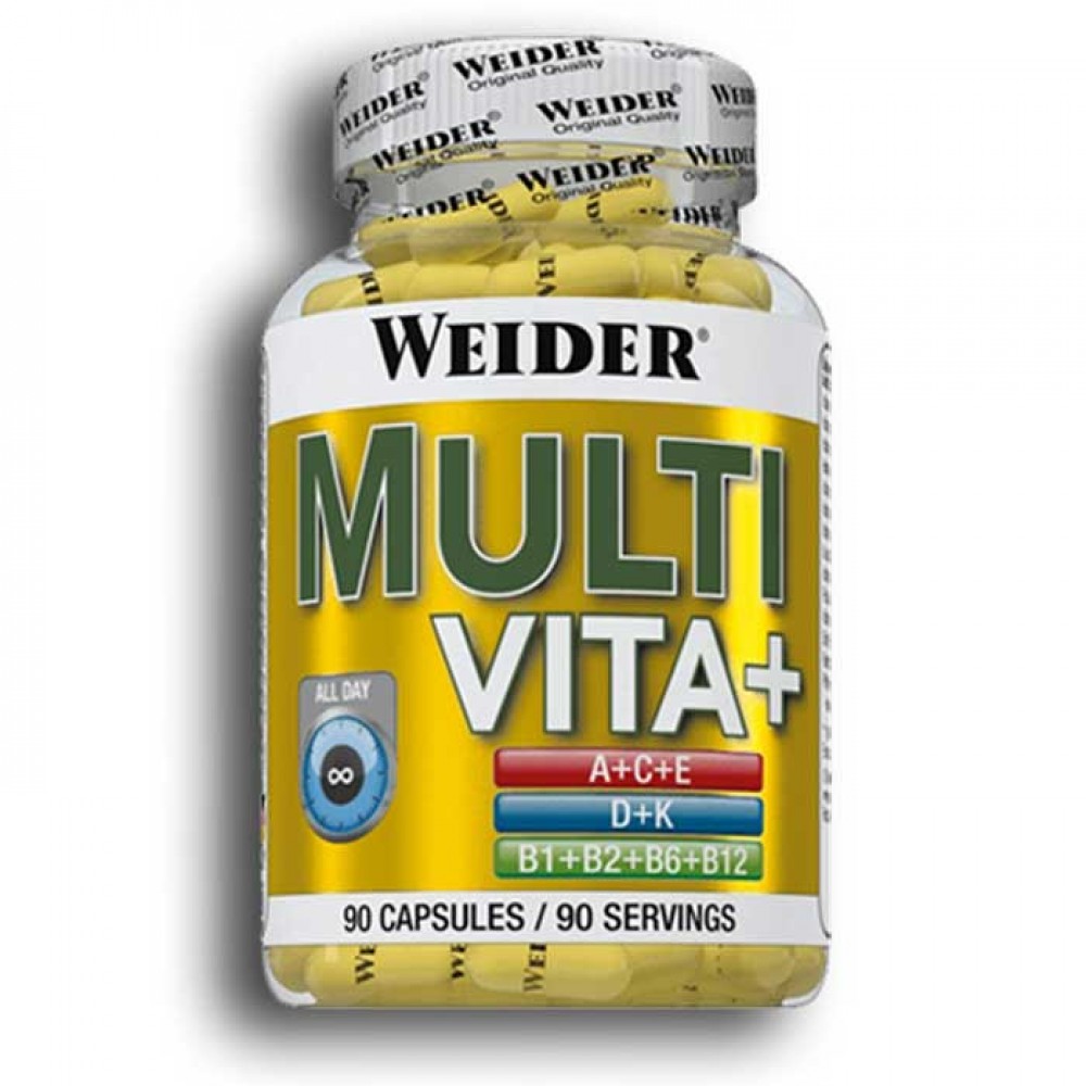 Multi Vita+  90 κάψουλες - Weider  / Βιταμίνες