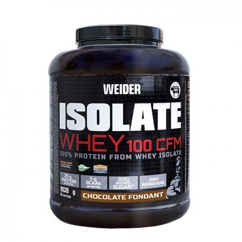 Isolate Whey 100 CFM 908 gr - Weider  Isolate Whey 100 CFM 908 gr - Weider
