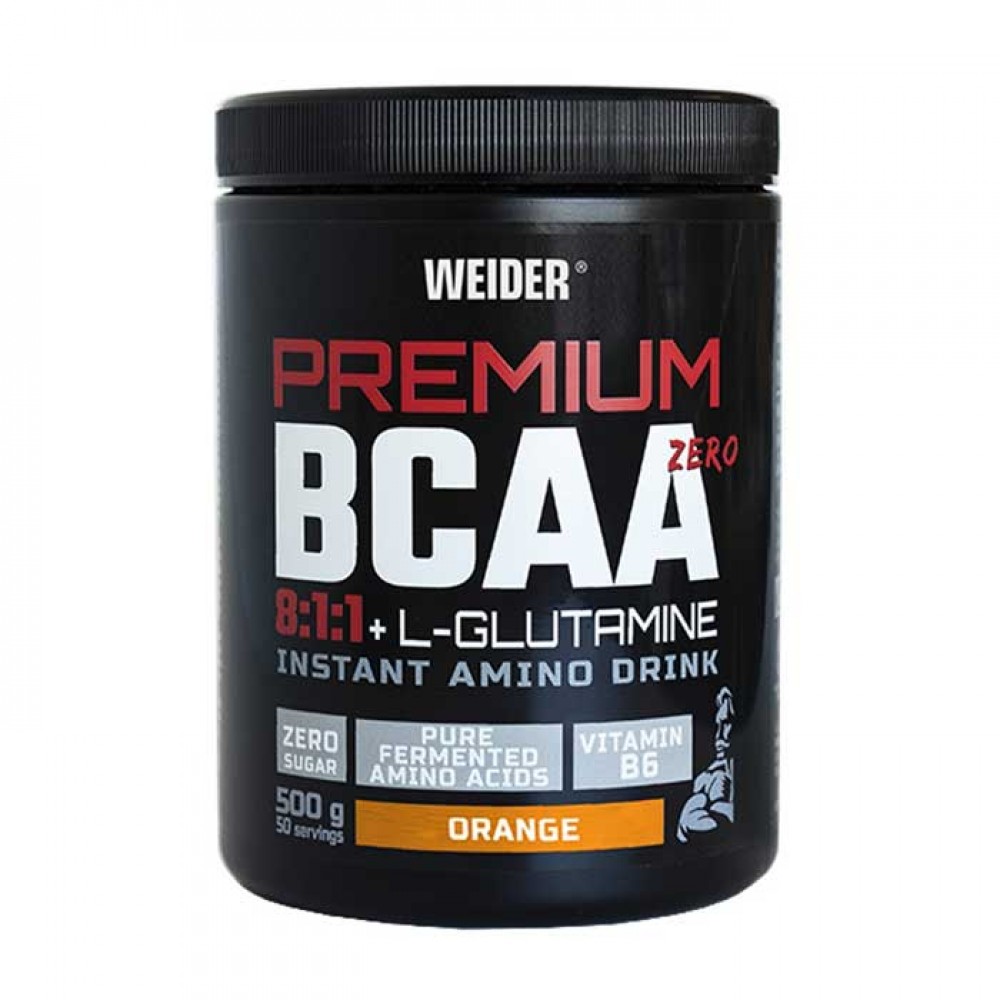 Premium BCAA Zero 8:1:1 + L-Glutamine 500 g - Weider