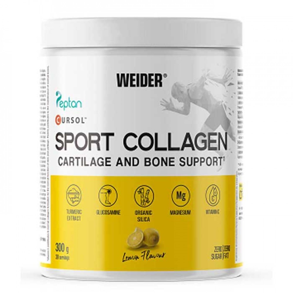 Sport Collagen 300 gr- Weider Nutrition / Lemon Sport Collagen 300 gr- Weider Nutrition / Lemon